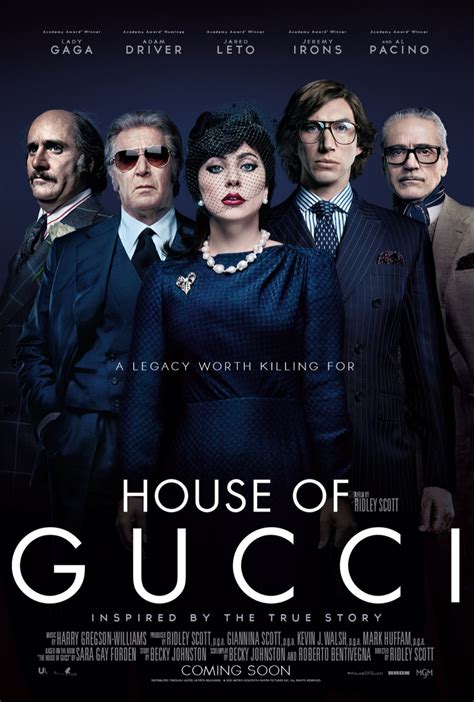 cast of house Gucci movie